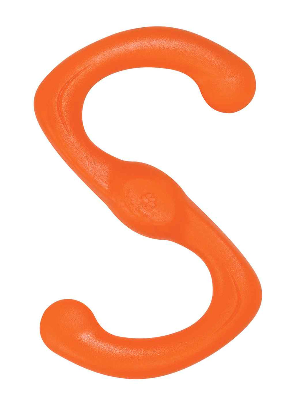 West Paw Bumi Tug Chew and Float Dog Toy in Orange
