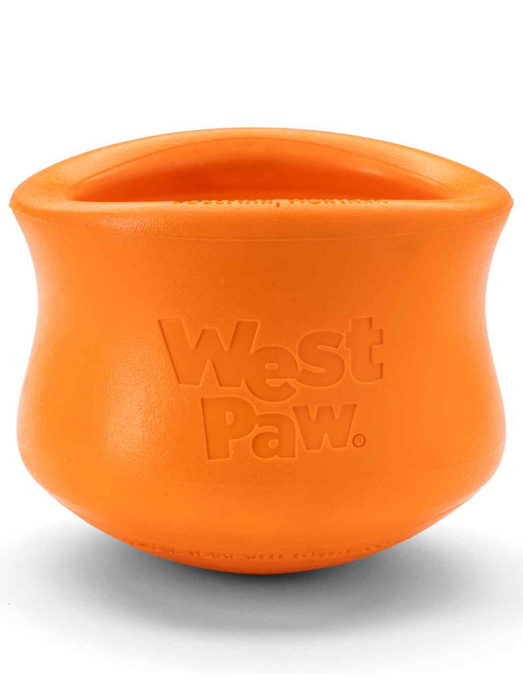 West Paw Orange Topple Front Side