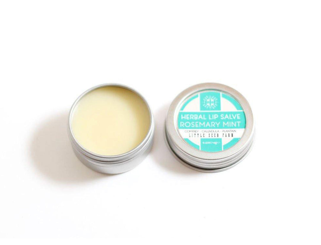 Herbal Lip Salve | Rosemary Mint - Good Soul Shop