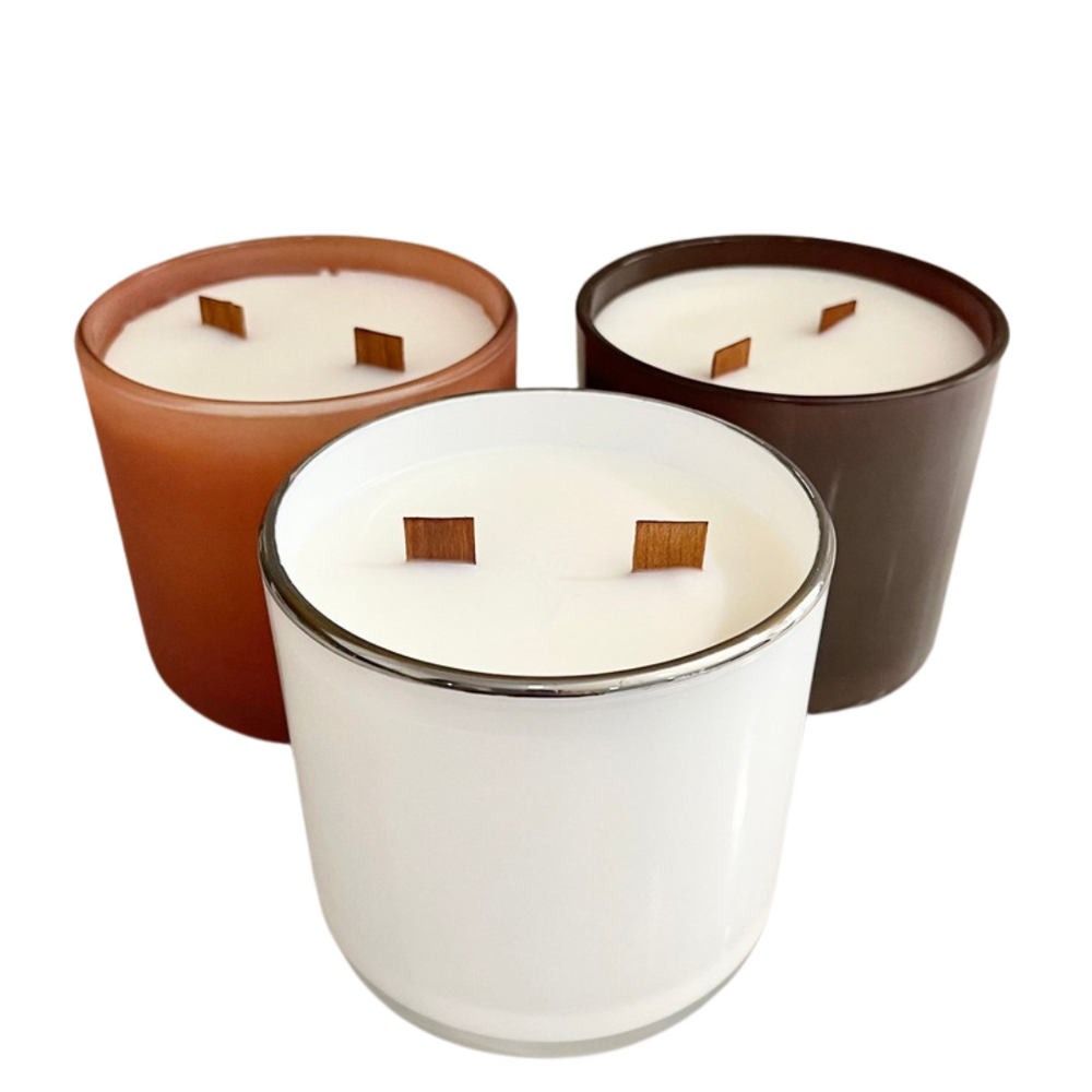 PRE-SALE Sweater Weather Double Wood Wick Candle - 13.5 oz - Good Soul Shop