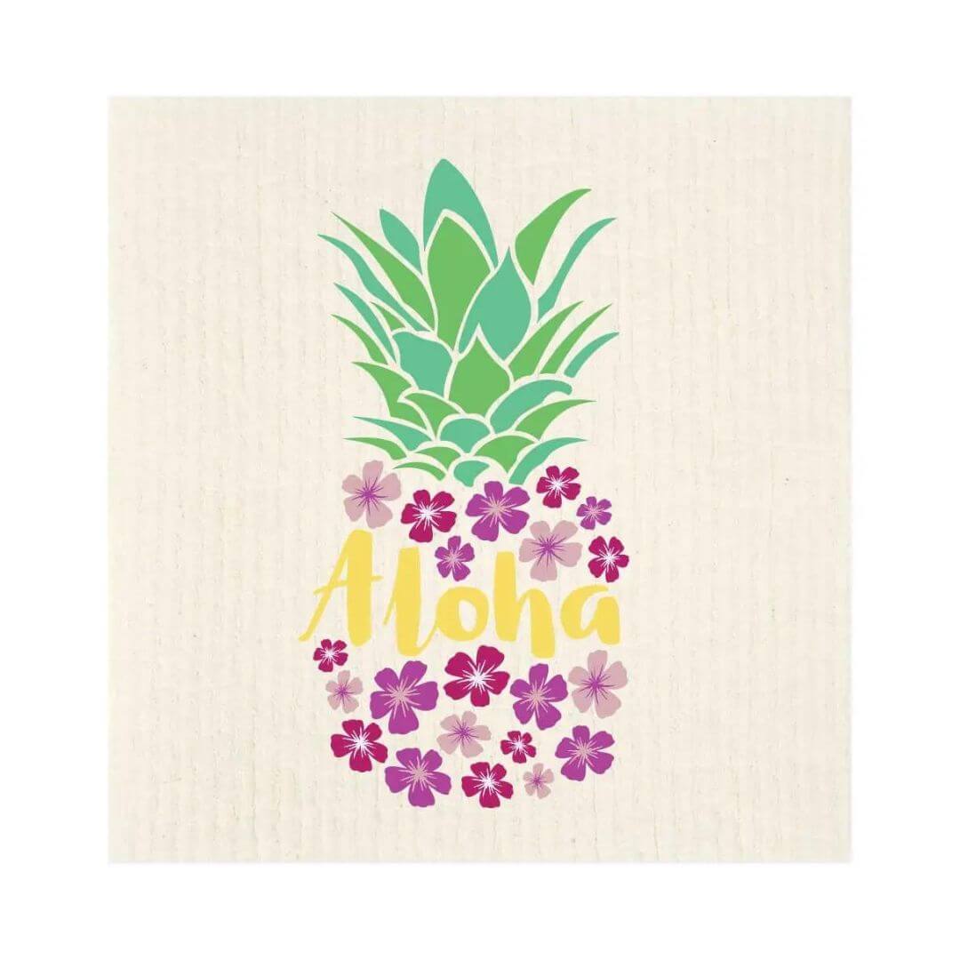 Aloha Swedish Dishcloth