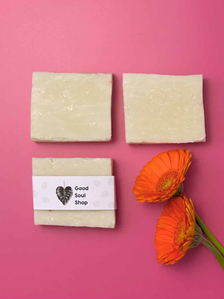 Good Soul Shop Bath Soap Bars Unscented Non Synthetic Fragrance