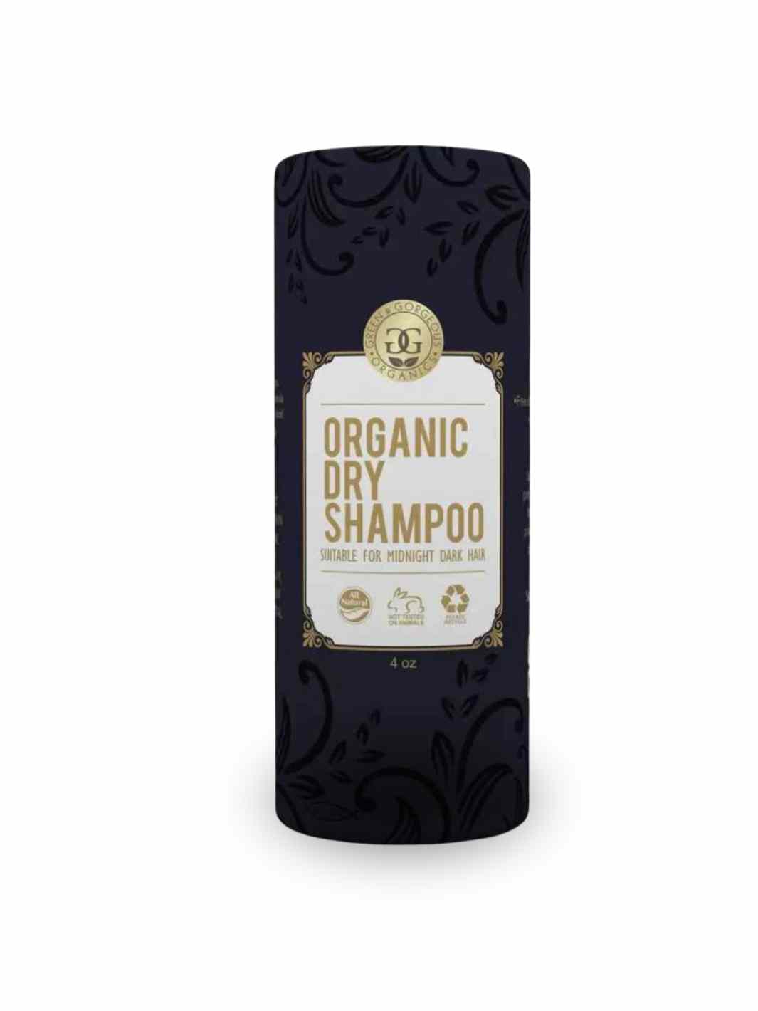 Good Soul Shop Organic Dry Shampoo Powder For Dark Hair | 4 oz. 