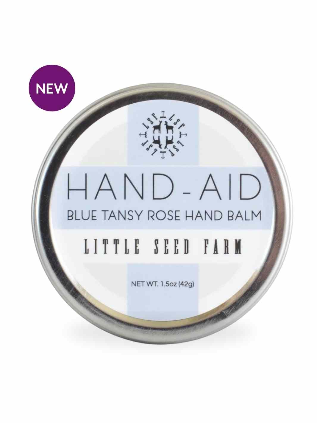 Little Seed Farm Blue Tansy Rose Hand-Aid Healing Hand Balm