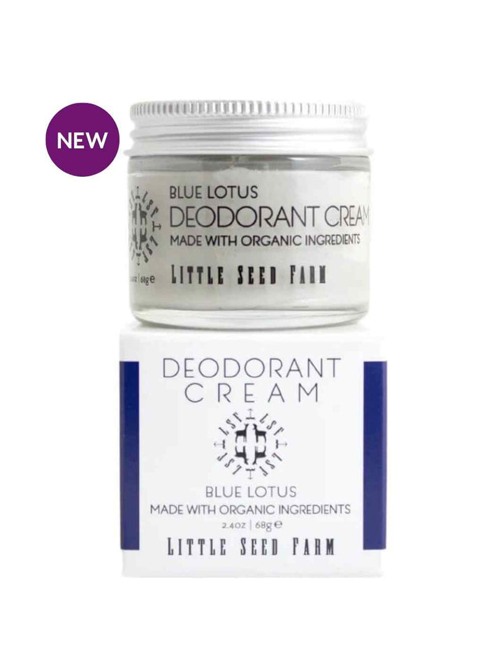 Deodorant Cream - Blue Lotus (Baking Soda Free)