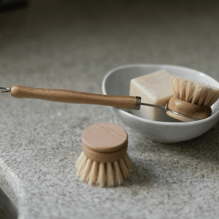 Dish Set - Brush and Replacement Brush Head - Good Soul Shop