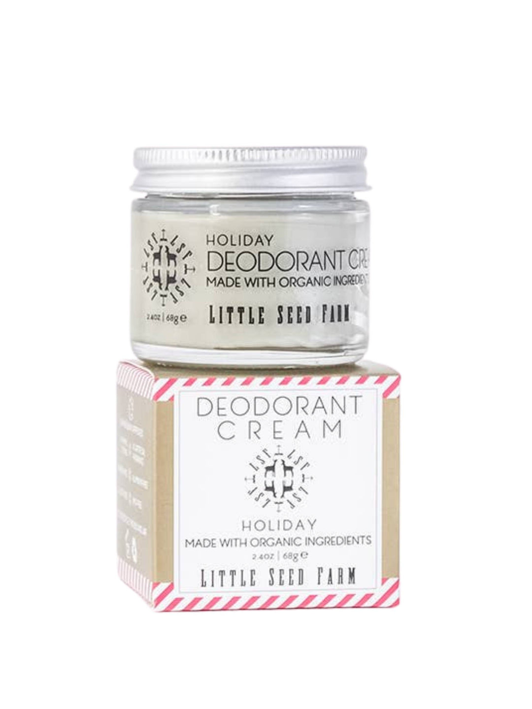 Deodorant Cream - Holiday Peppermint Vanilla - Good Soul Shop