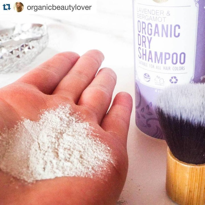 Organic Dry Shampoo Powder Lavender and Bergamot | 4 oz. - Good Soul Shop